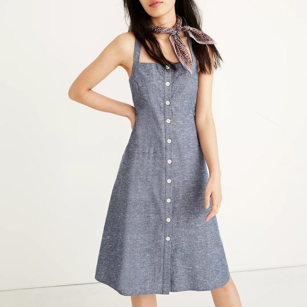 Madewell Chambray Dress